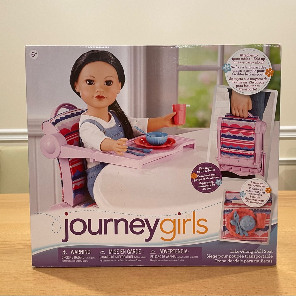 ***BRAND NEW JOURNEY GIRLS DOLL SEAT SET***DISCONTINUED***